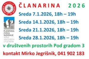 Članarina 2026