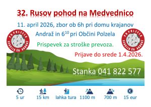 32. Rusov pohod na Medvednico