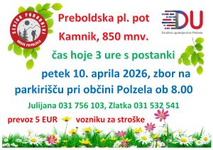 Preboldska planinska pot-Kamnik